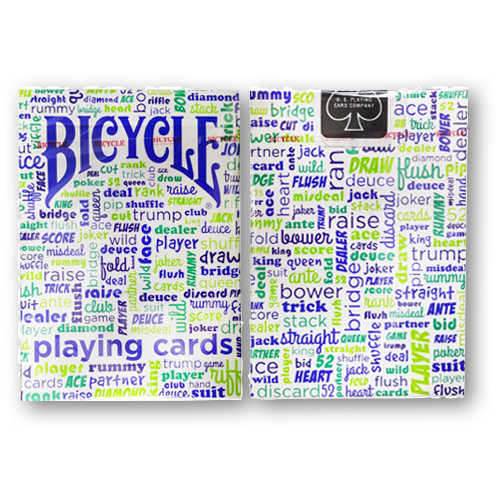 바이시클 테이블 토크덱 - 블루 (Bicycle Table Talk Deck-Blue)