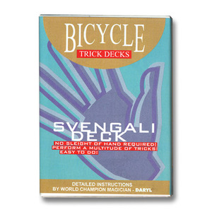 스뱅갈리덱_카드모양바꾸기_레드 (Bicycle Svengali Card Deck_Red)