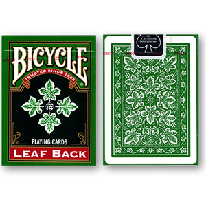 리프백 홀리데이덱 그린 *메리크리스마스* (Bicycle Leaf Back Holiday Green by USPCC)