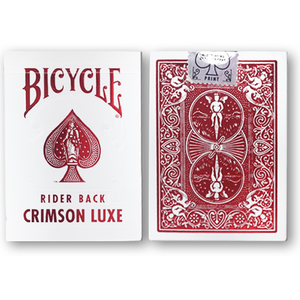 바이시클 메탈럭스덱_레드_크림슨 (Bicycle® MetalLuxe™ Crimson Luxe Playing Cards)