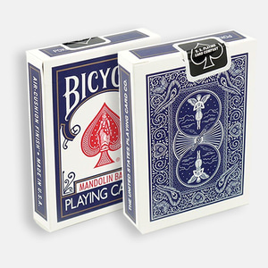 바이시클 카드 809 만돌린백 블루 (Bicycle Playing Cards 809 Mandolin Back_Blue) by USPCC