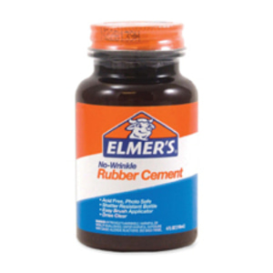 러버 시멘트 (Elmer&#039;s No-Wrinkle Rubber Cement)