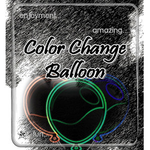 컬러체인지벌룬(Color Change Balloon)풍선+18인치실크스카프1장