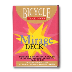 미라지덱_카드모양바꾸기_레드 (Mirage Deck Bicycle_Red_Short Deck)
