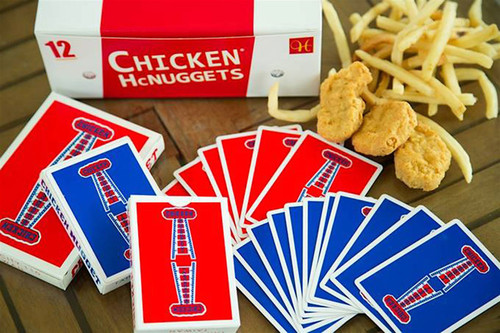 치킨너겟덱 레드 (Chicken Nugget Playing Cards Red)